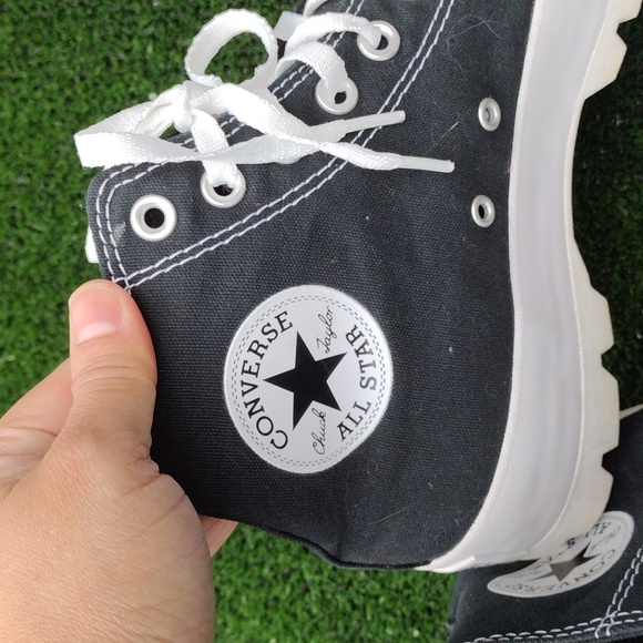 Converse All Star Women's Platform Lug Sole Sneakers Size 9 - Picture 12 of 14